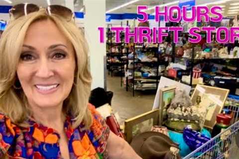 5 hours in ONE Goodwill thrift store... Was it WORTH IT?
