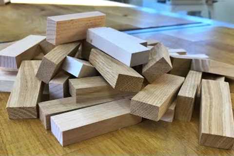 The best waste projects in your workshop. Woodworking.