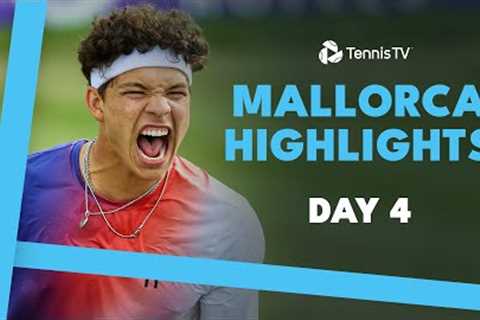 Shelton Takes On Hijikata; Fognini vs Mensik &amp; More | Mallorca 2024 Day 4 Highlights
