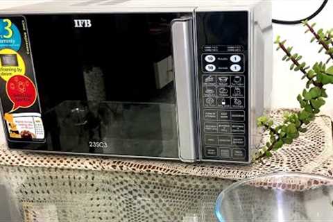 How to Preheat IFB Microwave Oven