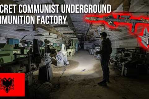 URBEX | Machine gun, explosives and bullets in a secret underground factory
