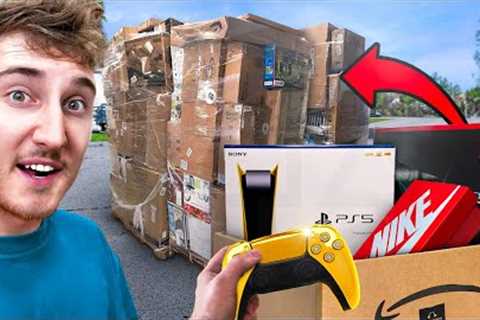 I Bought A GIANT Box Of Amazon Returns