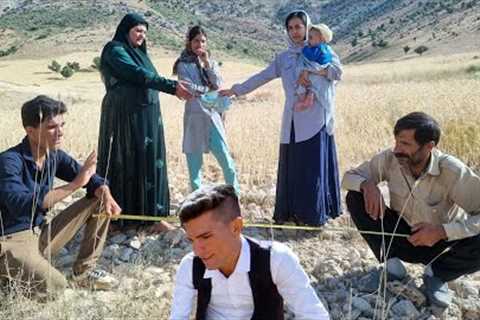 The professor met Afshin's family and bought land to build a house ❤❤❤
