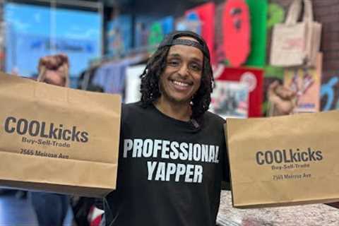Agent 00 Goes Shopping For Sneakers With CoolKicks