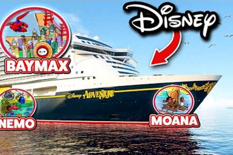 Disney Unveils Worlds FIRST Floating Theme Park (Disney Adventure Cruise Ship Breakdown)