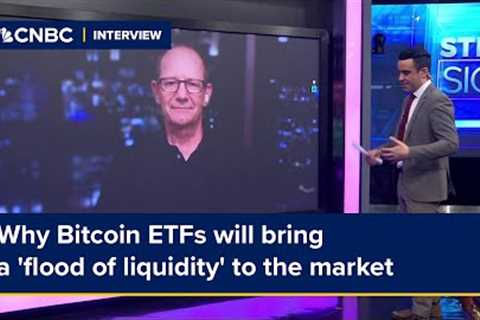 Why Bitcoin ETFs will bring a 'flood of liquidity' to the market