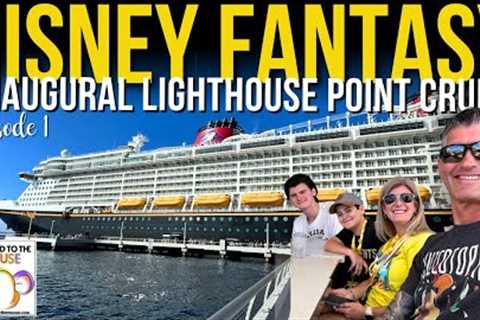 Boarding the Disney Fantasy and Going to Lookout Cay at Lighthouse Point | Disney Cruise Line Part 1