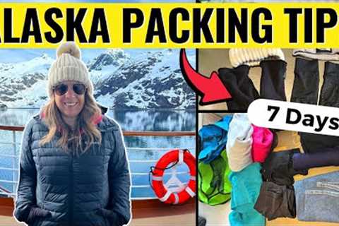 How to Pack for an Alaska Cruise and AVOID Overpacking