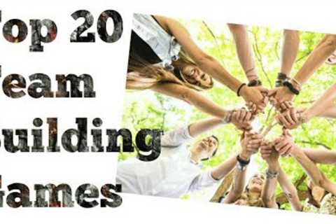 Top 20 Corporate Team Building Games | Team Building Activities