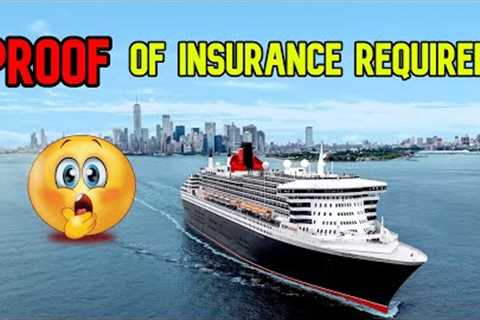 CRUISE TIP # 23 SOME CRUISES YOU MUST HAVE TRAVEL INSURANCE