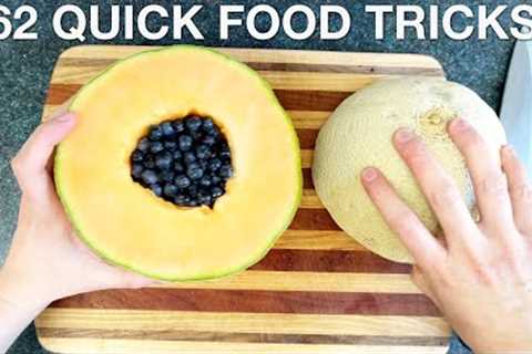 62 Quick Food Tricks - You Suck at Cooking