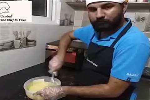 Bake Pineapple Cake   with Panasonic Microwave
