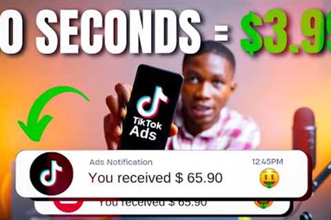Make $3.99 Every Mins Watching TikTok Ads YouTube Ads &amp; Google Ads - Make Money Online Step By..