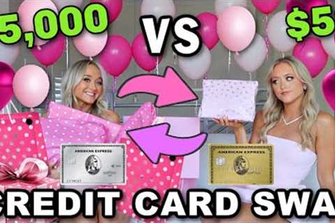 BIRTHDAY GIFT SWAP (using my sister's credit card)