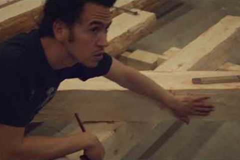 Medieval carpentry - building without nails. French Timber Framing &amp; Scribing