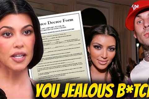 Kourtney Kardashian WENT CRAZY After Kim K SLAPPED Travis Barker!
