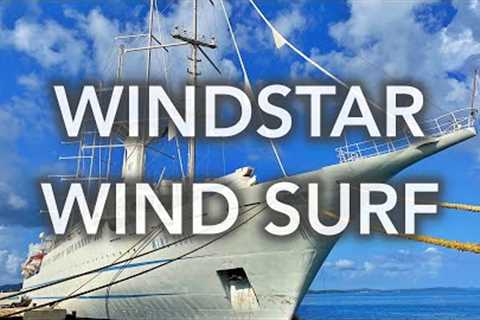 Windstar Wind Surf - 4K video tour of the world's largest sailing cruise ship