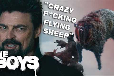 The Boys Are Attacked By Crazy Flying Sheep! 🐑 | The Boys S4