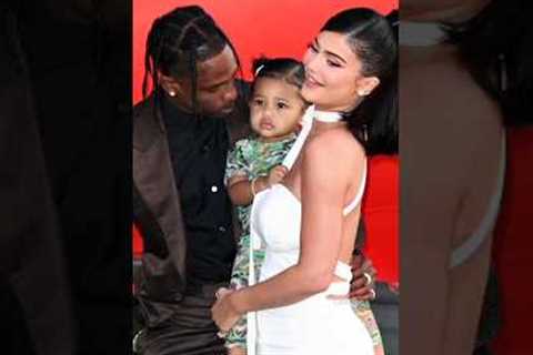 Kylie Jenner and Travis Scott with Daughter Stormi Webster #shorts #trending #viral