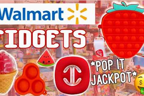 RED ONLY FIDGET SHOPPING! *LEGENDARY POP ITS &amp; FIDGETS* 📌🎁🦀 No Budget Fidgets Shopping Spree!