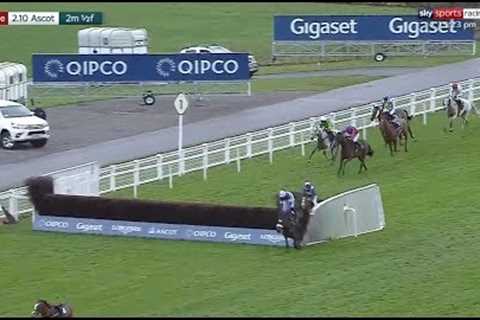 Bizarre finish to a horse race at Ascot!
