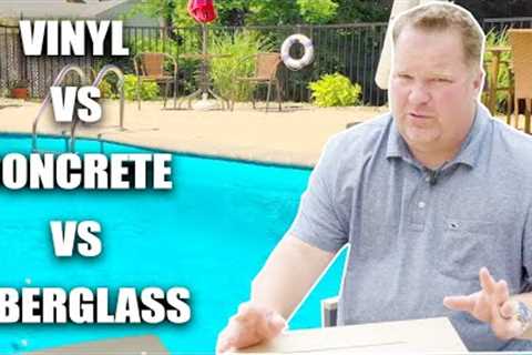 Vinyl Vs Concrete Vs Fiberglass Pools | Albert Group Pools &amp; Patios