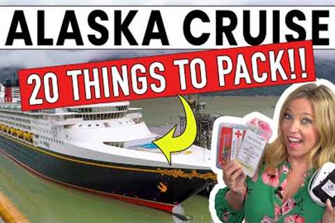 ALASKA CRUISE PACKING LIST 2024 🌲What to pack for an Alaska Cruise 🌲
