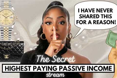 The HIGHEST PAYING Passive Income Idea for Women TODAY (Why is this still a secret?🤔)