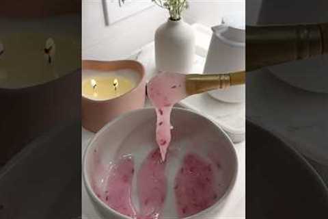 asmr skincare routine 🫧🎀 #satisfying #skincare #pink #aesthetic #asmr #skincareroutine #satisfying