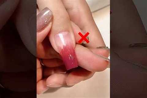 😢 Always Have Trouble with Ombre Nails? 💅 You need to mix your Solid Gel Polish &amp; Base Coat.🤩