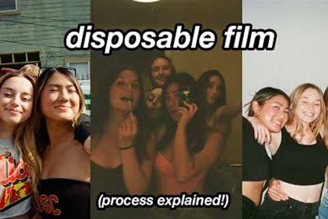 Disposable Cameras 101 | how to get film photos on to your phone &amp; understanding the process