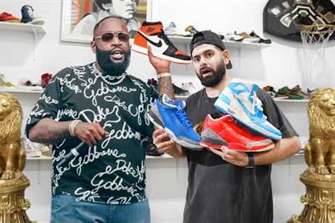 Inside Rick Ross $100,000 Sneaker Collection