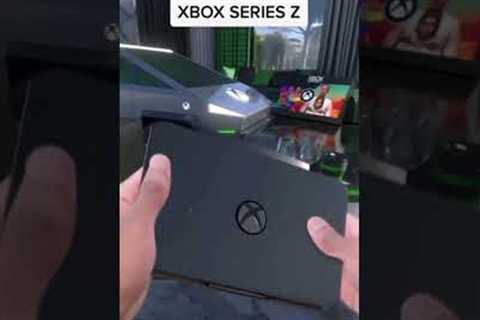 NEW XBOX SERIES Z Gaming Handheld Console... #shorts #xbox #xboxseries #concept