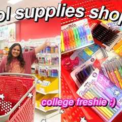 back to school supplies shopping 2022 !!