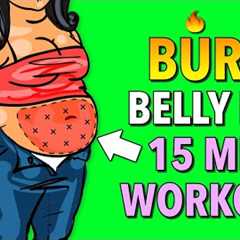 15-Minute Standing Workout to Burn Belly Fat - Quick Home Exercise
