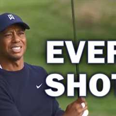 Tiger Woods Second Round at the 2020 PGA Championship | Every Shot
