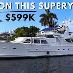 $599,000 Live on this Classic SuperYacht in Florida