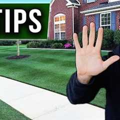 5 UNIQUE Tips - Lawn Care Tips for Beginners