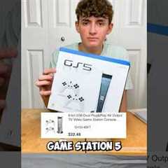 I Bought a PLAYSTATION 5 From Temu For $20… #shorts #temu #unboxing #ps5