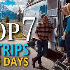 Top 7 Unforgettable RV Trips in the USA (In 10 days!)