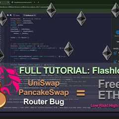 FLASH LOAN ATTACK | Earn free ETH using Deployer Router bug and Smart Contract 2024 [FULL TUTORIAL]