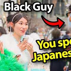 Foreigner SHOCKS Japanese by Speaking Their Language