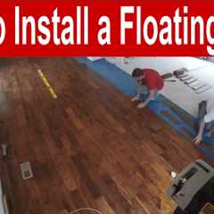 How to Install an Engineered Hardwood Floating Floor with Finishing Tips