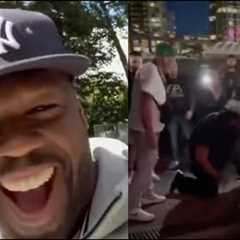 50 Cent React To Rick Ross Getting Jumped In Canada
