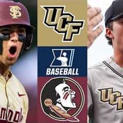 UCF vs #8 Florida State | Regional Final | 2024 College Baseball Highlights