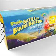 Unboxing SPONGEBOB SQUAREPANTS Battle for Bikini Bottom Rehydrated F.U.N. Edition + Switch Gameplay