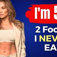 Jennifer Lopez (54) still look 25 🔥 I AVOID 2 FOODS & Don't Get Old