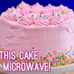 3-Layer Cake Made in the Microwave | Gemma's Bigger Bolder Baking