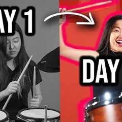 I Tried to Learn How to Play the Drums in 30 Days