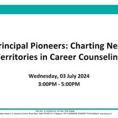 Principal Pioneers: Charting New Territories in Career Counseling for CBSE High Schools